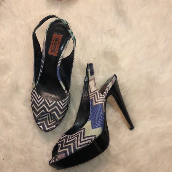 Missoni Shoes - Missoni Platform Slingback